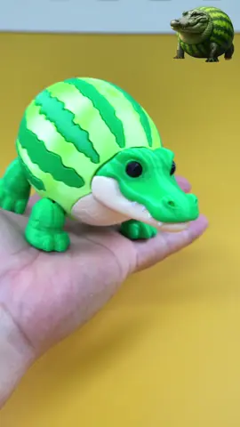 3D Printed Glorbo fruttodrillo #brainrot #toys #fypシ゚ #3dprinting #3dprinted #xuhuong #trending #memes #brainrotcore 