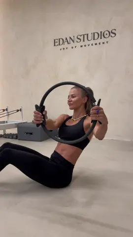 There is only one way to arrive at reformer Pilates 🏎️ #edanstudios 