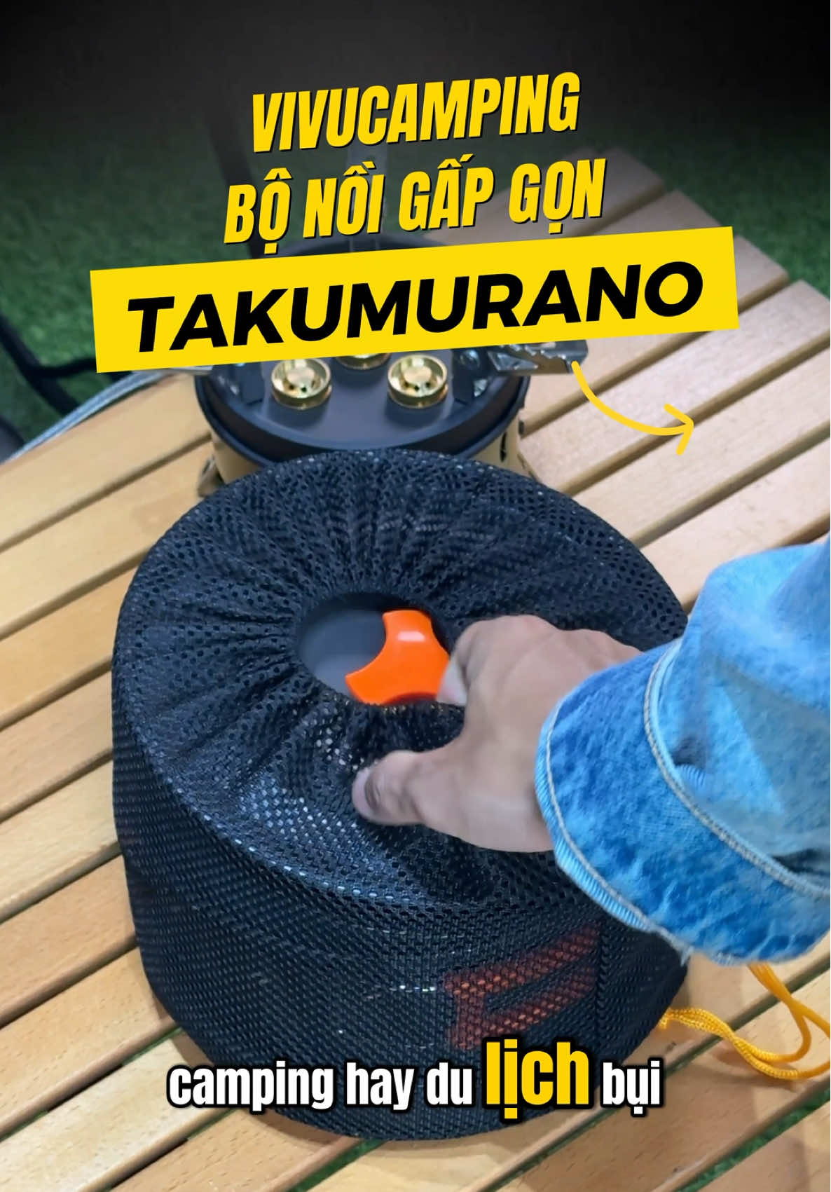 Bộ nồi takumurano tiện dụng đa năng #camping #bonoitakumurano #vivucamping #bonoigapgon #xuhuong 