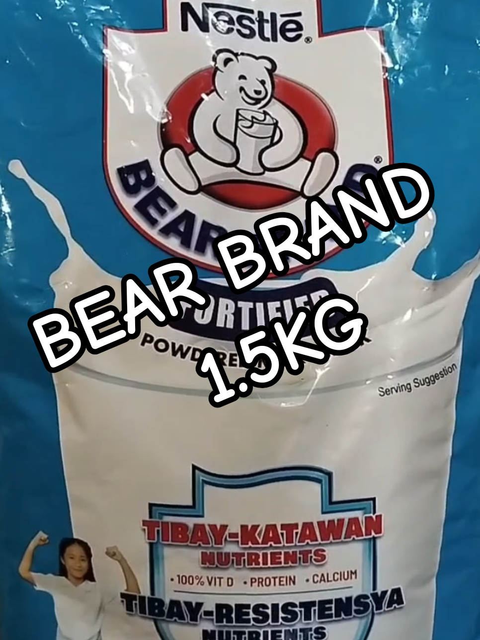 bear brand 1.5kg 👇 #bearbrand #nestle #milk #babymilk #trending 