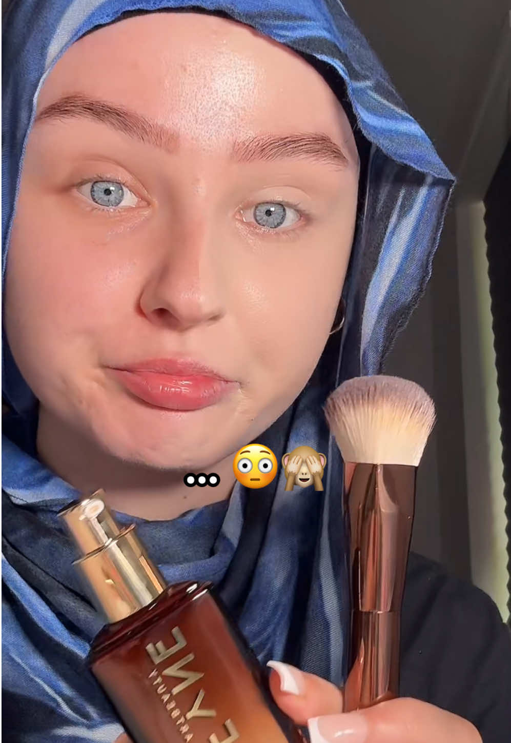 I tried the new Fyne Cosmetics Foundation and I’m shoookkkk ! 😭😳👏 the coverage wow !!!!!!  #fynecosmetics #fynecosmeticsfoundation #foundation #makeuptok #foundationreview #fynecosmeticsbundle #foundationbrush #beauty @Fyne Cosmetics 