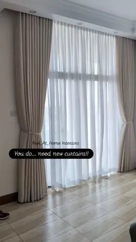 yes you do need new curtains....Contact us via 0702364126 for online orders or enquiries.... You can also visit our shop located in Nairobi, opposite jevanjee gardens Krishna mansion second floor room no 36.