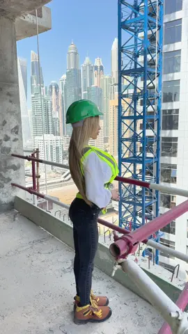 Investing in Dubai: When you buy enough property they give you some free boots. 🥾  Follow me for more money saving tips.