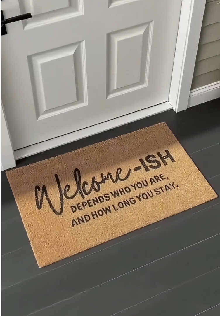 Welcome Door Mat#doormat #mat #welcome #fyp 