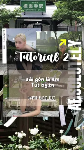 Tutorial 2| sài gòn là em không ai tut nên tui làm luôn#tutorial #f4tutorial #fw4tut_ #winter #xuhuong
