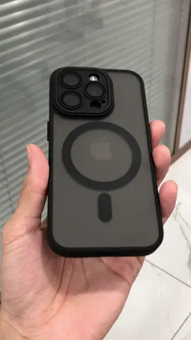 Frosted semi-transparent mobile phone case, support magsafe magnetic charging, camera all-inclusive protection#case #magsafecase #iphone15pro #iphonecase #blackcase 