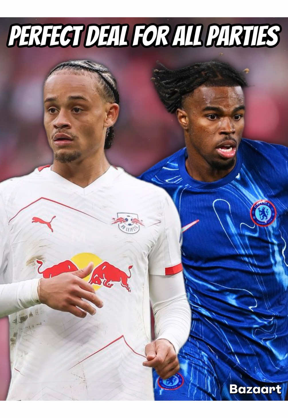 Xavi Simons to Chelsea and Carney Chukwuemeka to Rb Leipzig is PERFECT for everyone✅#chelsea #cfc #rbleipzig #xavisimons #chukwuemeka #sdpeasyyt 