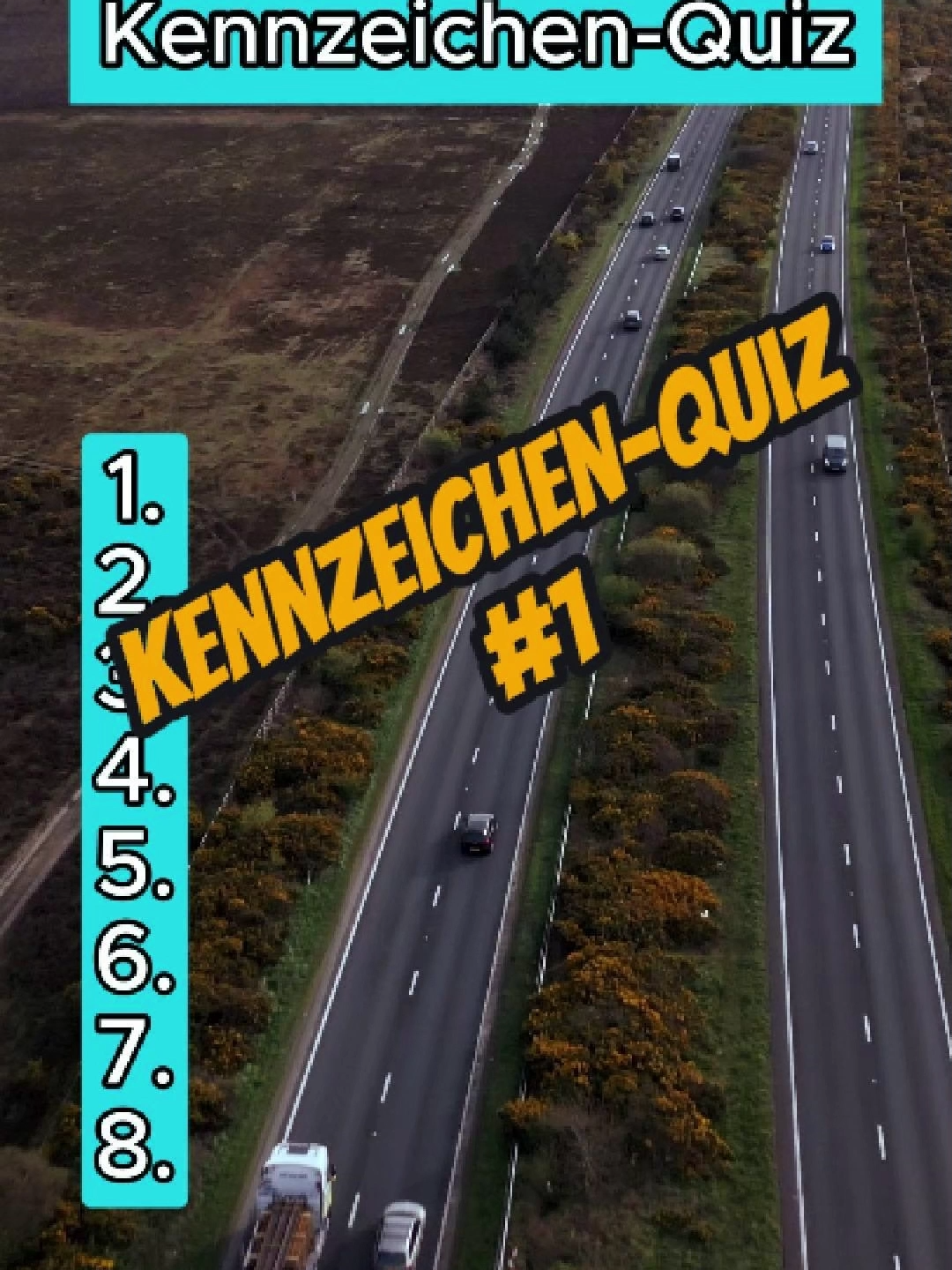 🚗 Erkennst du alle deutschen Städte nur am Kennzeichen? 📍 Manche sind leicht – andere kennt kaum jemand! #kennzeichenquiz #autokennzeichen #deutschlandquiz #fürdich #wissenstest