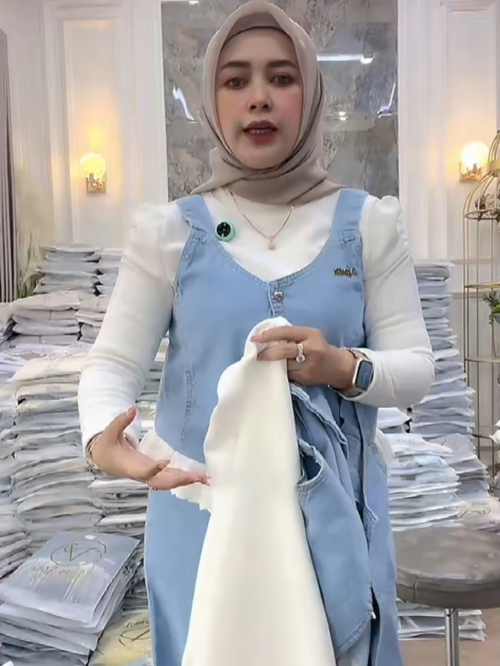 Setelan Nativa Exclusive By Vanos #setelanwanita #setelankekinian #setelanpremium #onesetwanita #onesetkekinian #onesetpremium #fyp 
