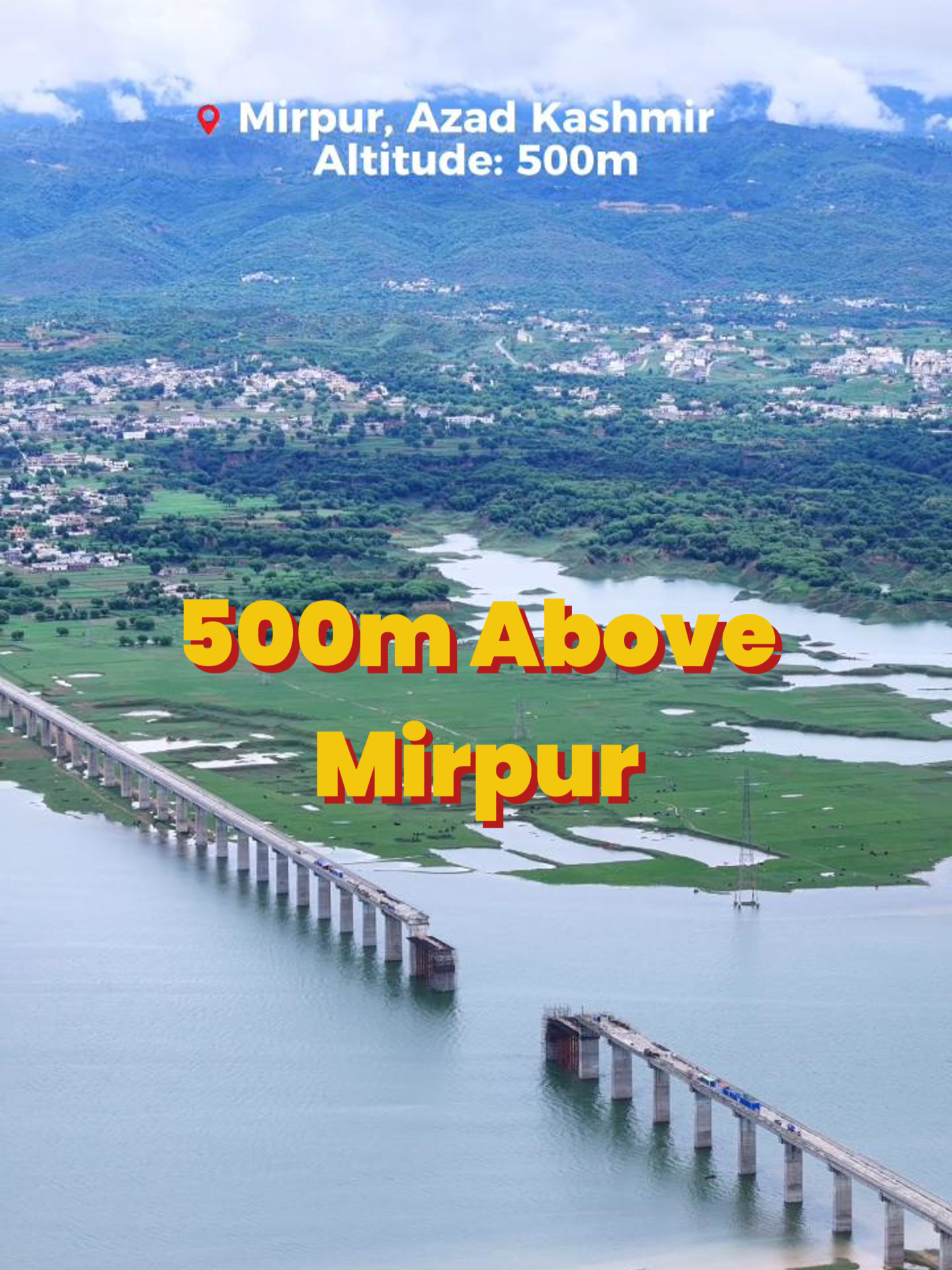 The Hidden Beauty of Azad Kashmir — As Seen From 500m High  #azadkashmir #mirpur_ajk #chaksawari #jhelum #sufilog #kashmir #dronevideo #sufivideo #darama #movie #clip #mirpurvideo #dadyalvideo #dadyalnews #mirpurnews #uk #mirpur
