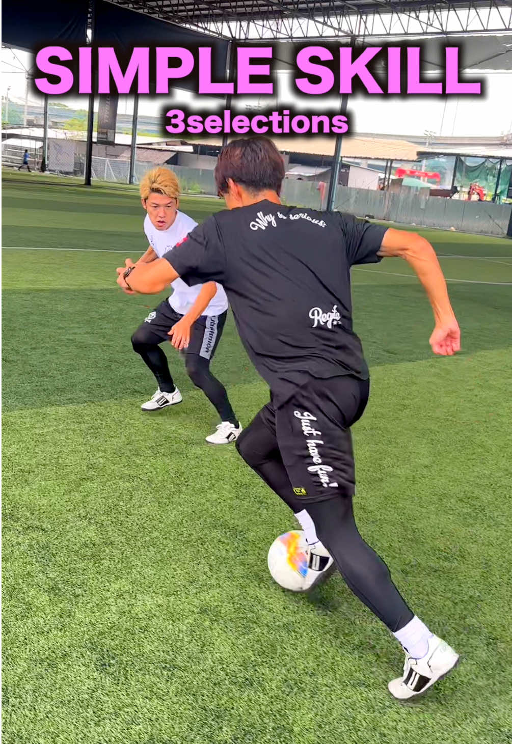 3つのシンプルで効果的なドリブル⚽️👌 君はできるかな？ #Shorts #Soccer #dribbling #footballskills #freestylefootball #futbol #soccertricks