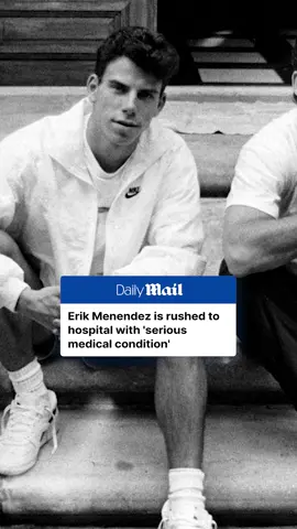 Erik Menendez was rushed to hospital after being diagnosed with a serious medical condition. The 54-year-old was hospitalized after being diagnosed with kidney stones, according to TMZ. His family wouldn't confirm the condition to ABC News. Read More at DailyMail.com