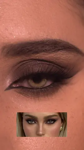 My Makeup Type 🤎🖤😍 #smokeyeyelook #eyemakeuptutorial #mymakeuptype 