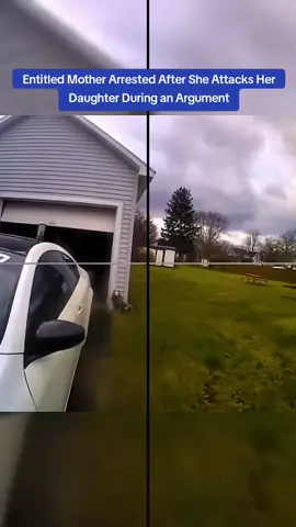 Entitled Mother Arrested After She Attacks Her Daughter During an Argument #cops #copsoftiktok 