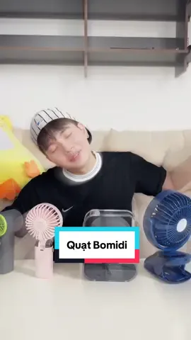 Quạt siêu êm, siêu yên tĩnh dành cho nhân viên văn phòng, hssv tham khảo thử nha #bomidi #quatvanphong #quatcamtay #review 