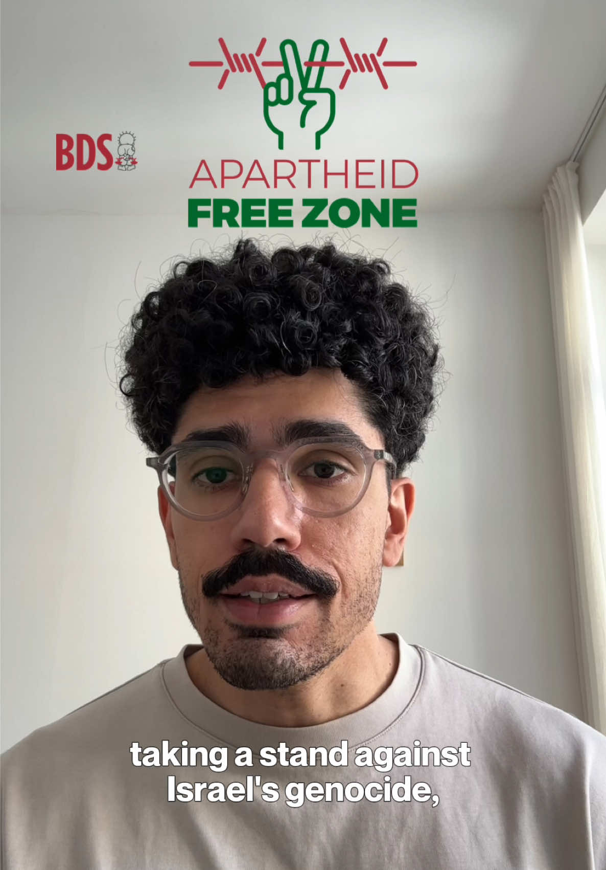 If your space stands for justice, show it. Start your journey to becoming an Apartheid Free Zone today at the link in our bio — and check out our brand new map!