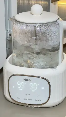 Kakaibang electric kettle to grabe sa ganda ☺️ hnde lang sya basta painitan ng tubig !!!! #Haier #haiersmallappliances #MoreCreationMorePossibilities #electrickettle #kettle #multifunctional #mommykhaye @Haier Small Appliance 