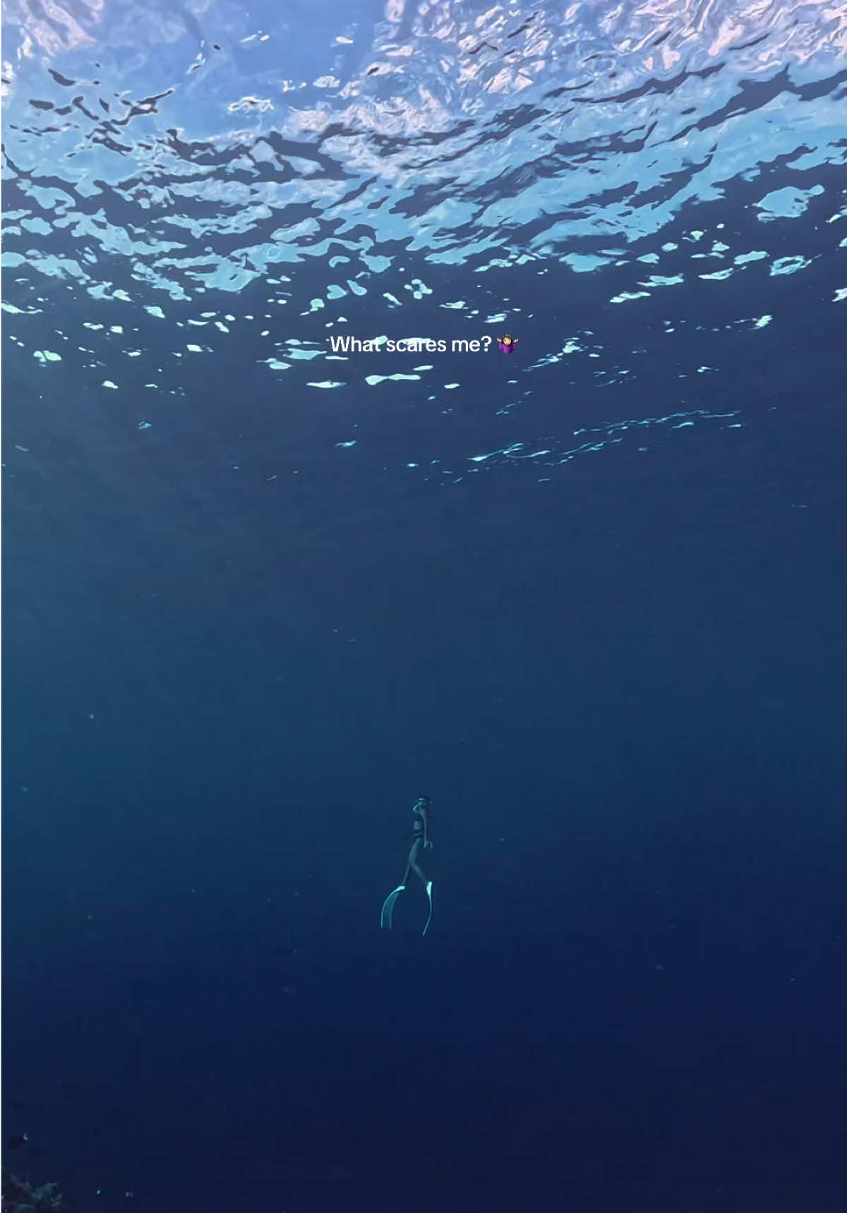 NOTHING 🤷🏻‍♀️  #freediving #solotravel #goprohero13 #philippines🇵🇭 