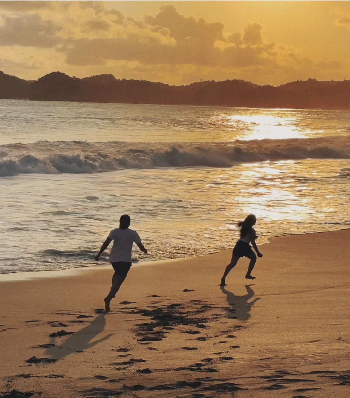 “ Just u n the Sunset. “