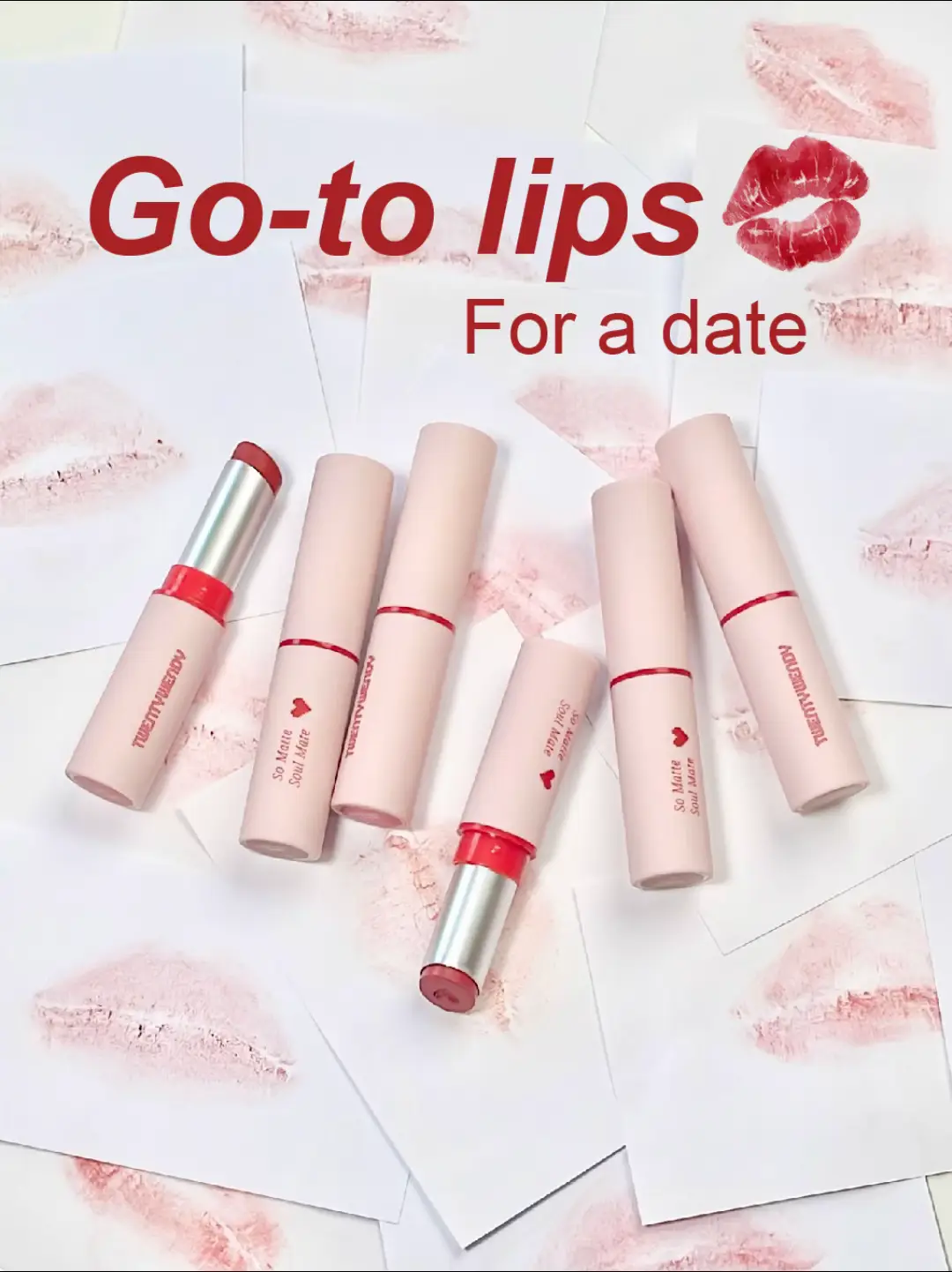 ลิปบอกรัก จะเดตไหนก็ละมุน - So matte Soul mate #twentywendy #somattesoulmate #lip #ลิปบอกรัก #ลิปแมตต์กลบสีปาก #แมตต์กลบมิด 