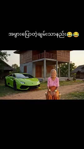 ပိုက်ဆံလိုရင်ပြော အဖွားဆီကယူပေးမယ်😅😅  #funnymoments #aifunnyvideo #overthinking979 #funnyvideos 