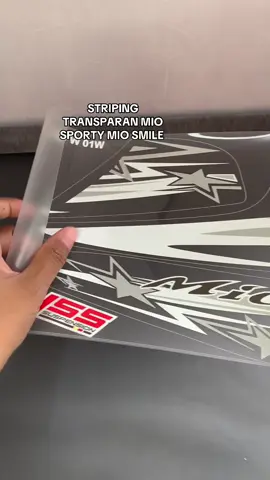 STRIPING TRANSPARAN MIO SPORTY MIO SMILE #stripingtransparanmio #mio 