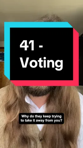 41 - Voting - “American - What does it mean to be who we are?” is a play written for TikTok. It examines the history, hate, and rising authoritarianism of the American present. This is episode 41. Each episode ties into the next. Watch the previous episodes and entire play from the beginning on Sages profile, by scrolling to the bottom of it, to get caught up.  Follow and like for more. Please note: Everyone in this is an actor. These are not the actors real opinions, personal beliefs, or points of view. Also, THIS IS NOT REAL. TikTok moderators, please don’t ban it. Cast: Narrator: Sage Suppa Casting was done using Breakdown Services. “American - What does it mean to be who we are?” was written, directed and produced by Sage Suppa. #invisible #invisiblecage #voting #democracy #power #citizen #citizenship #yourcountry #caste #silence #didnotvote #minorityrule #minority #blm #blacklivesmatter #progressive #americanwhatdoesitmeantobewhoweare? #demsoc #dsa #aoc #patriots #reponsability #honor #integrity #freedom #yourlife #money #wealth #vote #votersuppression #cage #philosphy