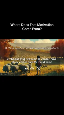 🎧 Slow Listening for Beginners (A1-A2) | Where Does True Motivation Come From #short #slowenglish #everydaypractice #dailypractice #englishforeverydayactivities #english #learnenglish #englishlessons #englishforbeginners #Improveyourenglish #englishlistening