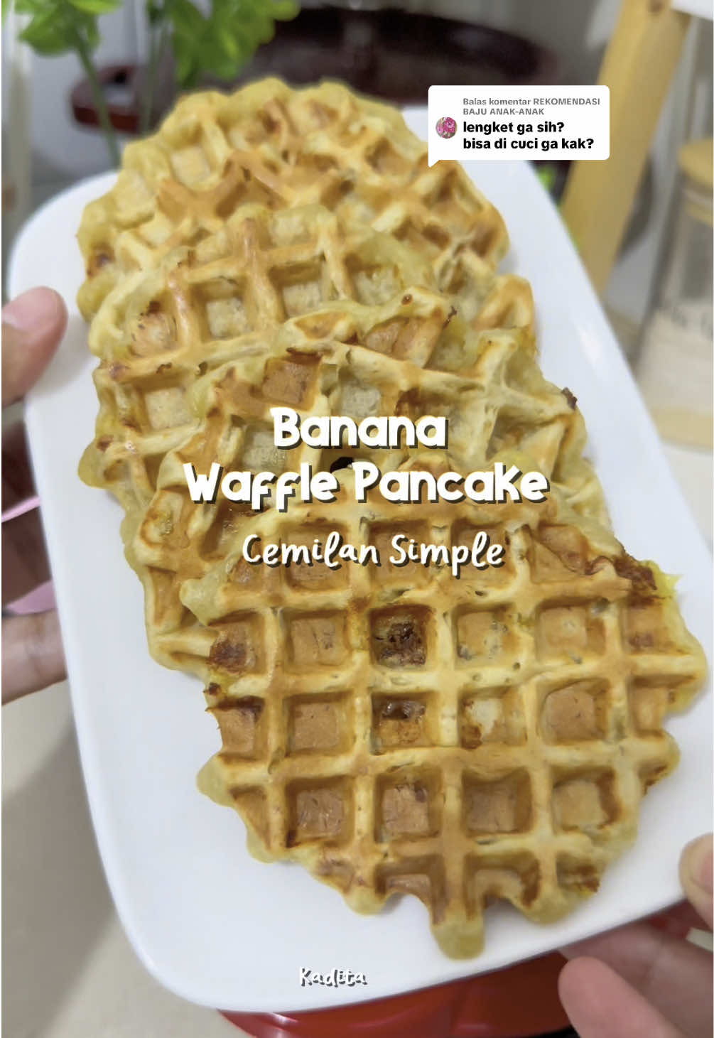 Membalas @REKOMENDASI BAJU ANAK-ANAK ga lengket sama sekali ya bun, bisa dicuci di air mengalir, usahakan jangan sampai masuk ke mesinnya dan pastikan lsg dikeringkan ya 🫶🏼🫶🏼 #wafflemaker #miniwafflemaker #waffle #pancake #bananapancake #kadits 