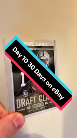 🔥Throwback for Day 10🔥 #cardsoftiktok #fyp #cardcommunity #30daysonebay #sportstradingcards #oaklandraiders #ebayhustle 