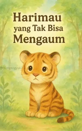 🐯 Harimau yang Tak Bisa Mengaum 🐯 Cerita anak tentang Rumi si harimau  yang tidak bisa Mengaum, hingga ia  dihadapkan hal yang sulit, melawan musuh Tanpa auman ♥️ Kalau Suka Dengan Cerita Ini Follow Like & Share Supaya semakin banyak yang terinspirasi dengan kisah Rumi #storytelling #dongenganak #cerita  #dongengsebelumtidur #dongengyuk 