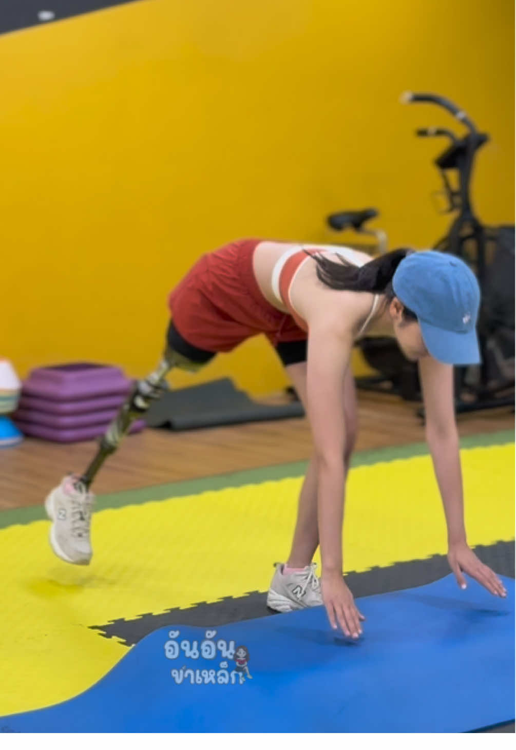 เชื่อว่าเราทำได้✌🏻🦿✨ #อันอันขาเหล็ก #แรงบันดาลใจ #disabledcreator #inspiration 