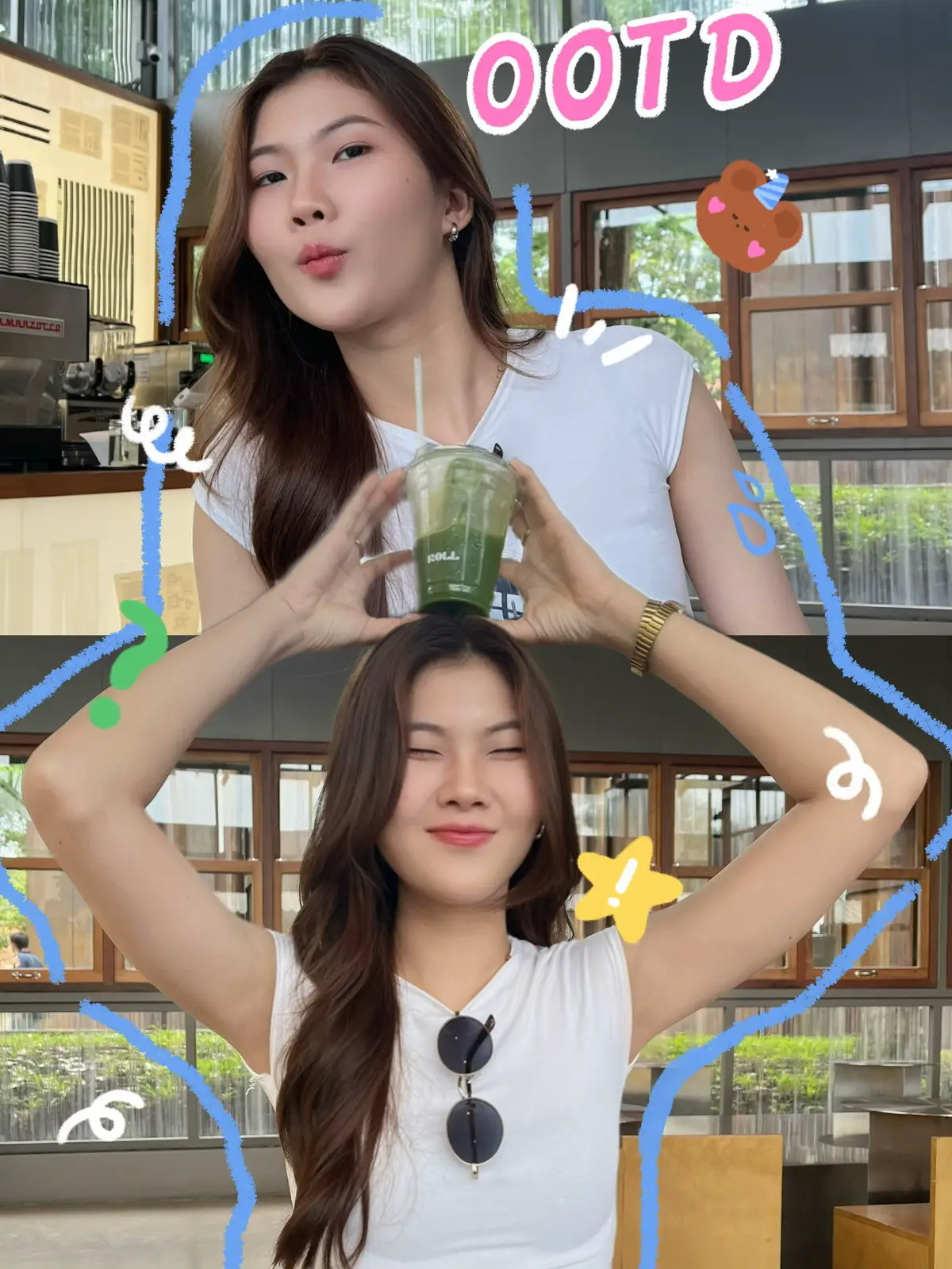 อยากเป็น Gen Z แบบเต็มตัว? ต้องไม่พลาดทริคแต่งภาพสาย Y2K, Film, Soft tone หรือใส่ไอเทมคูล ๆ ลงไปให้สุดไปเลย! 🤍📱 📍 สิ่งที่ห้ามพลาด 	•	ฟิลเตอร์แบบกล้องฟิล์ม / ฟุ้ง ๆ หน่อย (Huji, VSCO, หรือฟิลเตอร์เกาหลี) 	•	แอปแต่งภาพที่เด็ก Gen Z ใช้จริง! (Prequel, Meitu, SNOW) 	•	ใส่สติกเกอร์น่ารัก ๆ หรือข้อความภาษาอังกฤษที่มี vibe (เช่น “mood”, “energy”, “retro”) 	•	มุมถ่ายรูปที่เน้นความธรรมชาติหรือ aesthetic เช่น ร้านคาเฟ่, บันไดวน, กระจก, แสงแดดลอด 📷 ท่าโพสที่ฮิต 	•	ยกแก้วกาแฟใกล้หน้า 	•	มองผ่านมือถือเหมือนไม่ตั้งใจ 	•	ยืนเฉียง ๆ แบบ candid shot#​ติดเทรนด์ #​GenZVibes  #​แต่งภาพแบบGenZ  #​Lemon8แนะนำ  #​คุมโทนยังไงให้ว้าว#Lemon8 