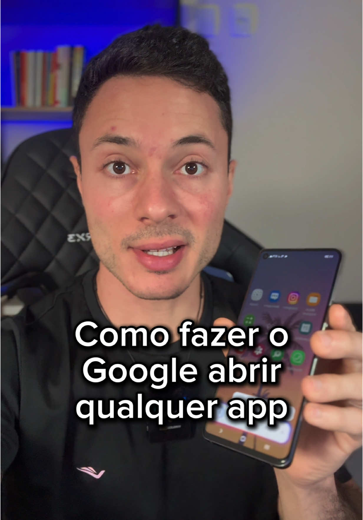 Como fazer o Google abrir qualquer aplicativo pra você  . . . #dicas #celular #truques #google #okgoogle #dicasdecelular #techtips #smartphone #androidtips #freefire 