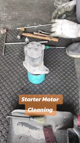 Starter Motor Cleaning  #thailand🇹🇭 #tiktok #Viospattaya #ซ่อมรถกับคนรักรถ #Vios #tecnic #อัพเดต 