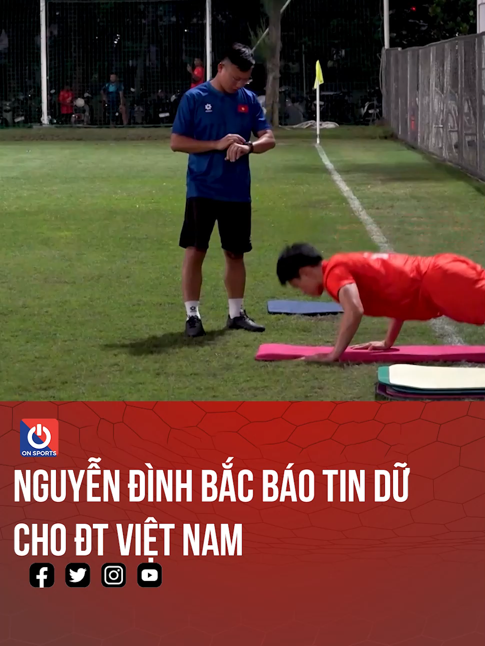 Nguyễn Đình Bắc báo tin dữ cho ĐT Việt Nam  #vtvcab #onsports #thethao #thethaomoingay #bongda #bongdanamvietnam #tinhthanthethao #footballtiktok #football together #footballtour2023 #sportsontiktok #vietnam #doituyenvietnam #dtvietnam #nguyendinhbac #cauthudinhbac