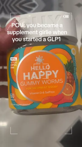 Supplements are LIFE on a GLP1 or in GENERAL. when you’re body is starving in a cellular level, you’ll crave EVERYTHING! @OLLY Wellness  #magnesiumcitrate #d3 #iron #b12 #ollywellness #allthingsolly #hairandnails #glp1 #monjaroweightloss #fiber #50lbsdown 