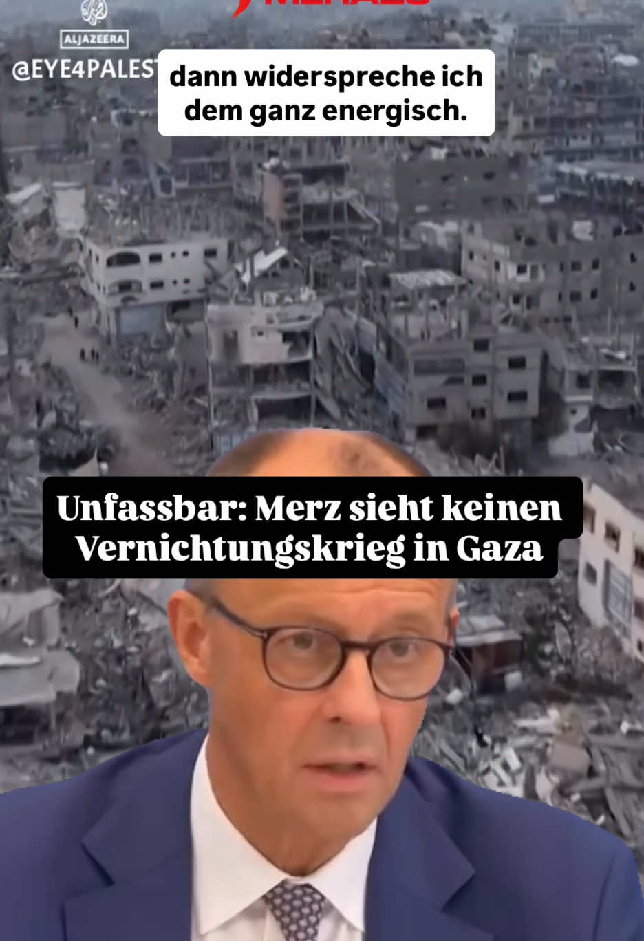 Obwohl in Gaza längst die Phase gezielter Massenverhungerung erreicht ist, bleibt Merz’ Doppelmoral unverändert – selbst bei seiner Sommerpressekonferenz am 19. Juli. Was für ein schändlicher Kanzler.