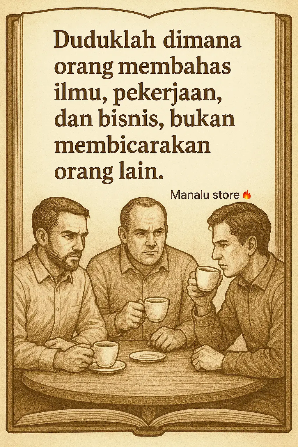 #NgopiBijak #ObrolanBermakna #DiskusiPositif #NgopiSantai #BijakBersosial #MotivasiHidup #StopGhibah #LingkunganSehat #ManaluStore #NgopiCerdas
