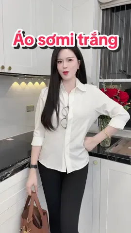 Áo sơmi trắng #champhanriview #champhan #review #thoitrangnu #myoutfit #áo #aosomi #aosomitrang #somi 