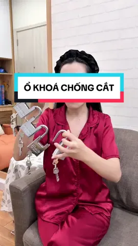 Ổ khoá chống cắt #okhoachongcat 