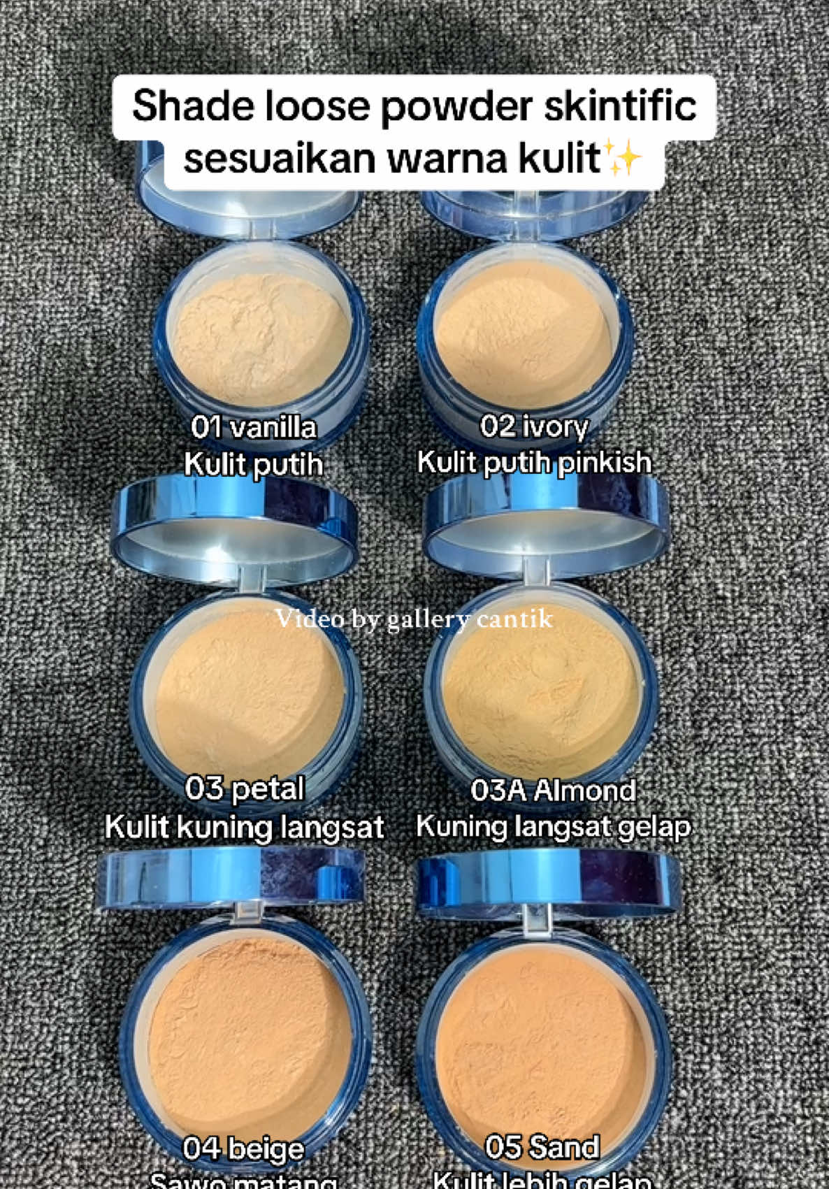 #loosepowderskintific #skintific 