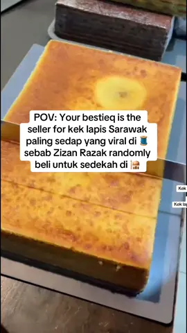 Dah femes bok ngakuk kawan nak rin @rasakenyalang 😜 #keklapissarawak #keklapispremium #keklapissedap 