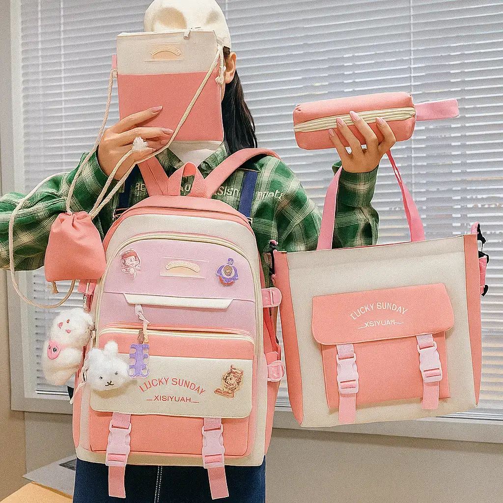 🎒 NOUVELLE ARRIVÉE – SACS À DOS STYLÉS & PRATIQUES 🎒 Tu cherches un sac à dos à la fois tendance, solide et confortable ? Ne cherche plus, nos sacs sont faits pour toi ! ✅ Parfaits pour l’école, le boulot ou les voyages ✅ Design moderne et finitions de qualité ✅ Plusieurs compartiments pour tout organiser ✅ Résistants à l’eau 💧 📦 Livraison rapide disponible 💰 Prix imbattable – à partir de  seulement ! 📲 Commande maintenant DM via TikTok #viral_video #vente #sacdos  👀 Stock limité – ne rate pas cette occasion  100% promos magal