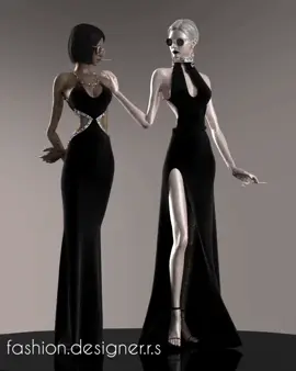 new design's for evening dress by me 🖤😎 #couture #nightdress #SuperModel #fashion #luxurydress #eveningdress #fashiondesigner #HauteCouture #Clo3d #accessories 