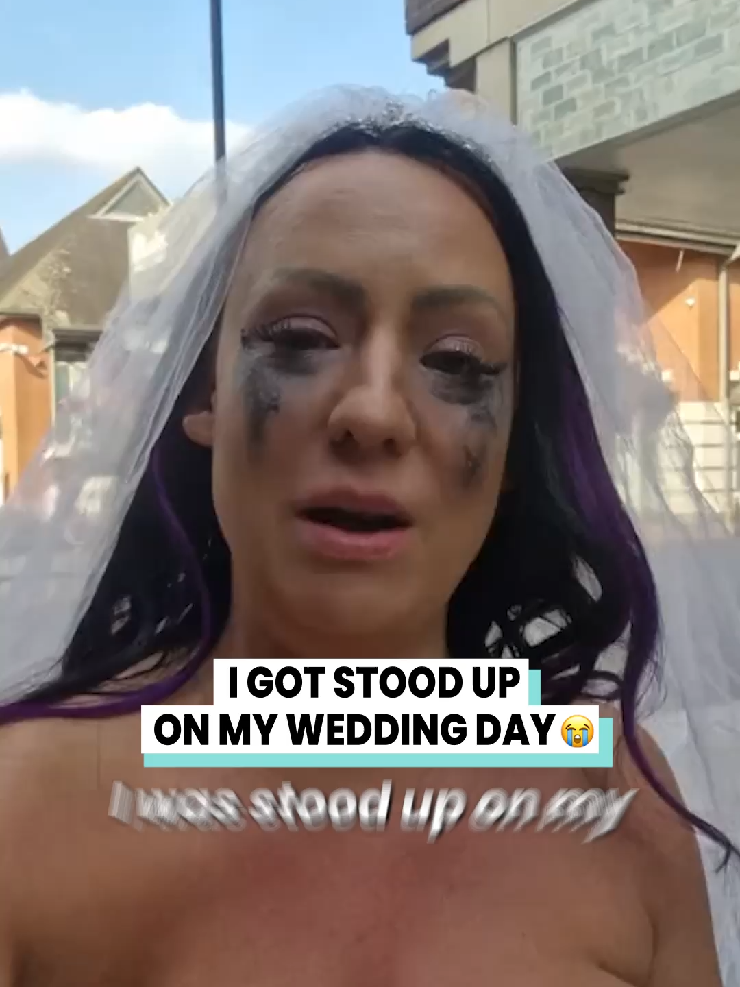 World's worst wedding goes to me! 😨 (@plasticamie) #weddingday #bride #weddingdress #weddingfail #bridesoftiktok #gonewrong