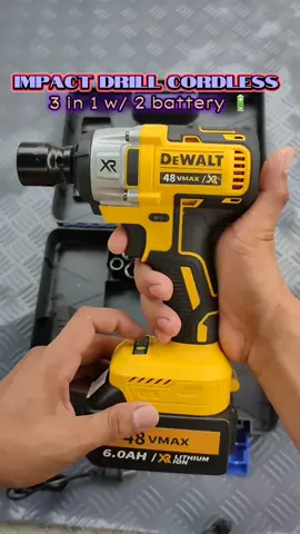 3 in 1 cordless impact drill  #3in1impactdrill  #cordless  #cordlessimpactdrill  #impactdrill  #drill  #barina  #heavydutyimpactdrill  #powertools  #dewalt  #fyp 
