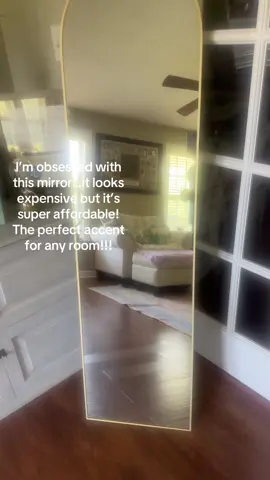 I’m 5’2” for reference but this is the perfect size mirror!!! FREE FAST SHIPPING!! #Home #decor #homedecor #viral #mirror #tiktok #tiktokshop 