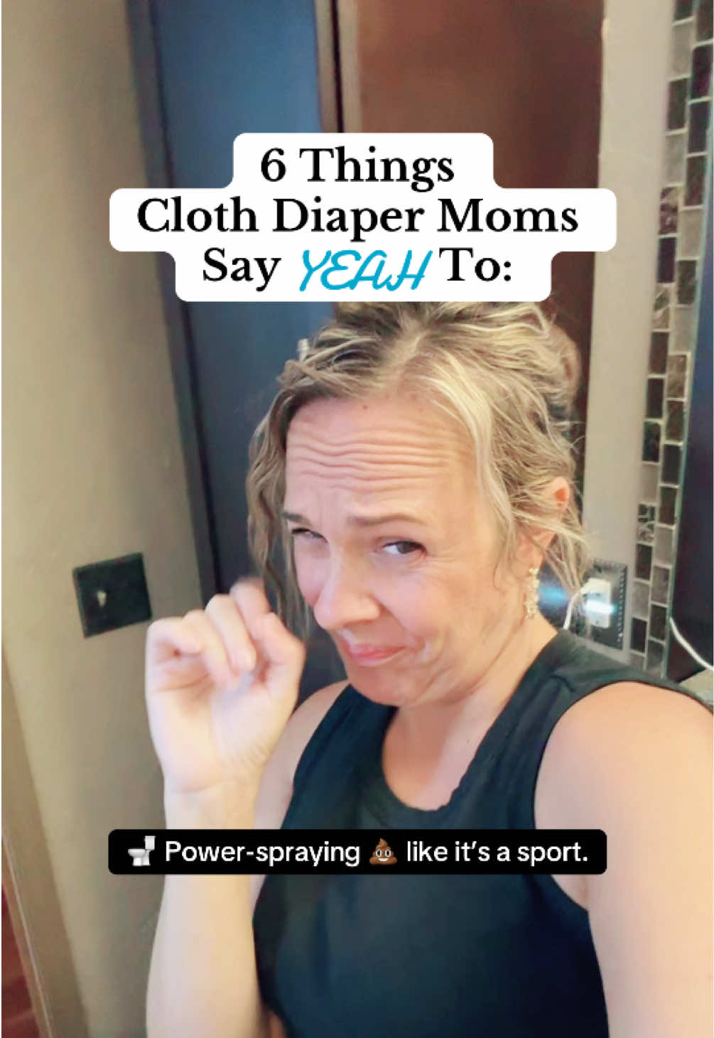 We cloth diaper. We spray poop. We spend $30 on one diaper and call it self-care 💅💩 If you know, you know.  Tag your fluff crew 👇 #ClothDiaperMom #MomLifeUnfiltered #FluffLove #CrunchyMomLife #EcoMomTok #SustainableParenting #PoopSprayerPro #DiaperLaundry #MomTok #RelatableMoms
