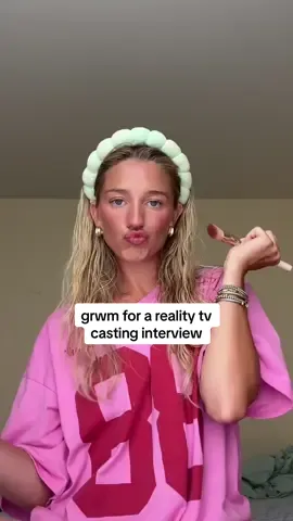 grwm for a reality tv casting interview but also updated makeup routine #grwm #castinginterview #updatesmakeuproutine #realitytv #grwmforinterview 